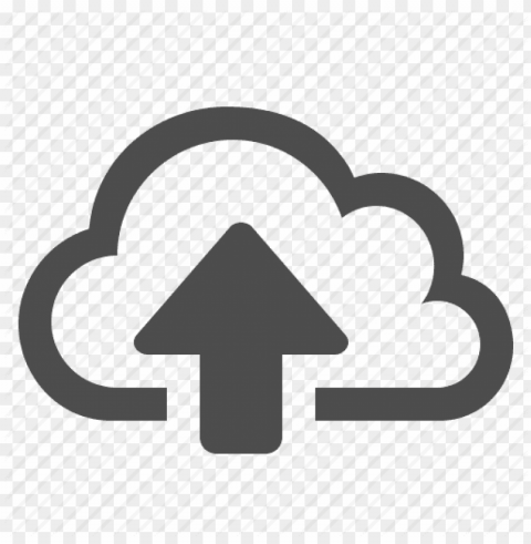 white cloud symbol PNG Image with Transparent Cutout