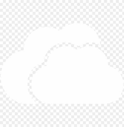 White Cloud Symbol PNG Images For Banners