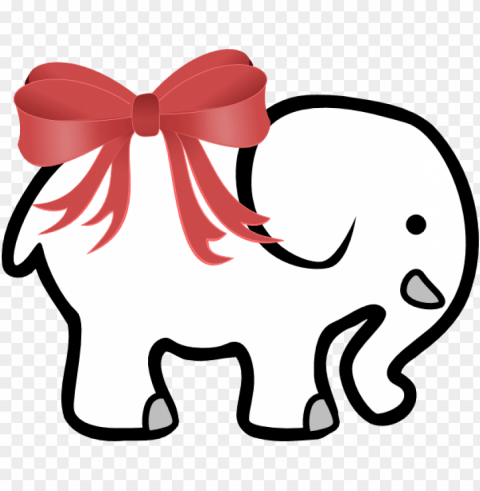 white elephant with red bow svg s 600 x 493 Free PNG images with clear backdrop PNG transparent with Clear Background ID 6ece879e