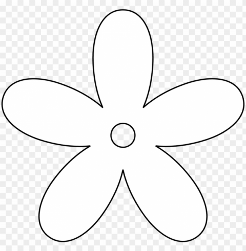 white flower clipart retro flower - white flower clipart PNG Image with Transparent Isolated Graphic Element