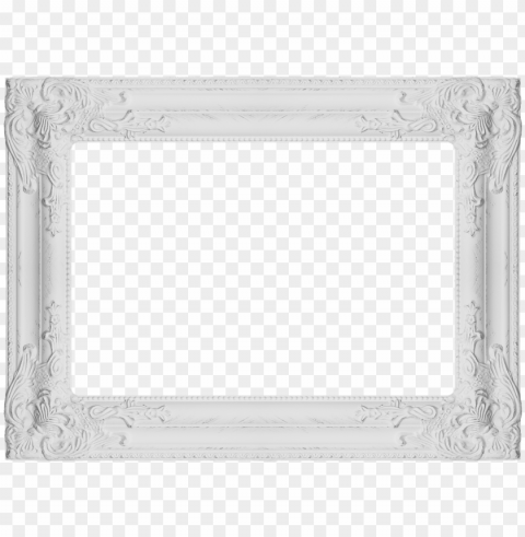 white frame wide edge Isolated Subject in Clear Transparent PNG