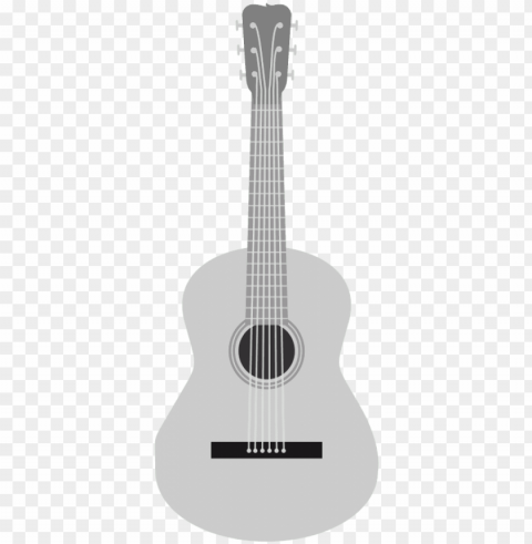 white guitar Transparent design PNG