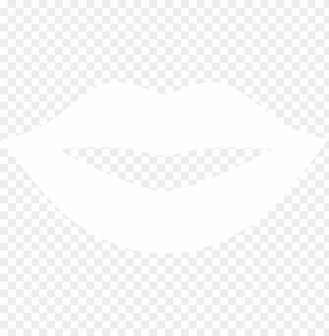 white lips icon PNG with transparent backdrop PNG transparent with Clear Background ID cbcbf3c5