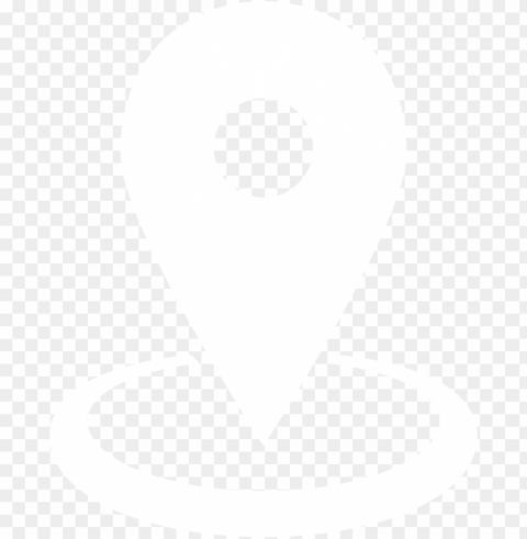 white location icon - location logo white PNG with transparent bg