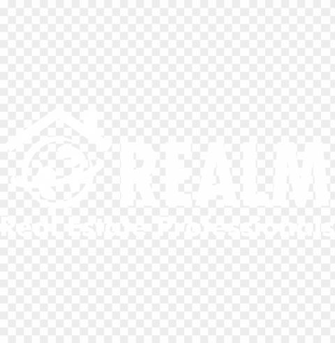 white on black - realm real estate professionals Transparent background PNG gallery