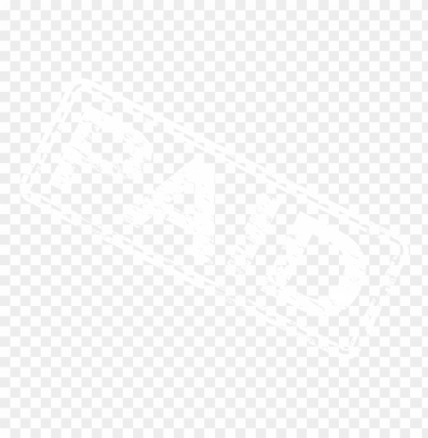 white paid stamp business icon PNG clipart with transparent background