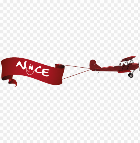 white plane banner download - plane flying with banner Transparent PNG images for printing
