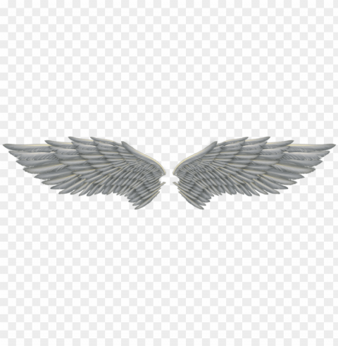 white image arts - transparent angel wing Clear Background Isolated PNG Object PNG transparent with Clear Background ID 787d0fa9