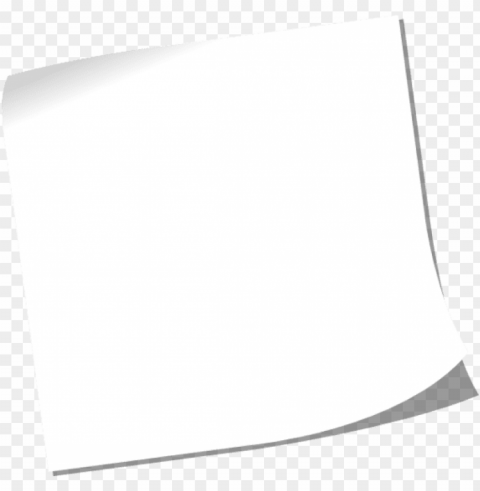 white post it note - white post it note Isolated Icon in HighQuality Transparent PNG