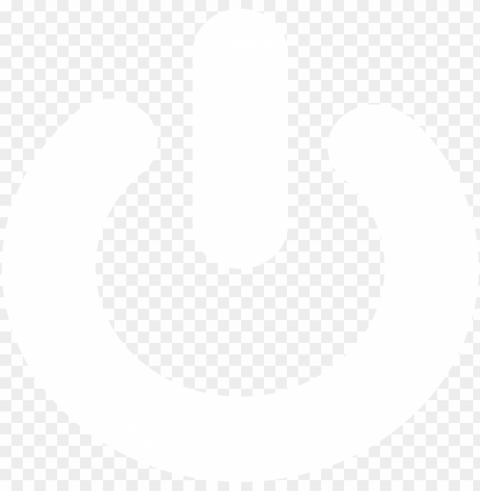 White Power Button PNG Clear Images