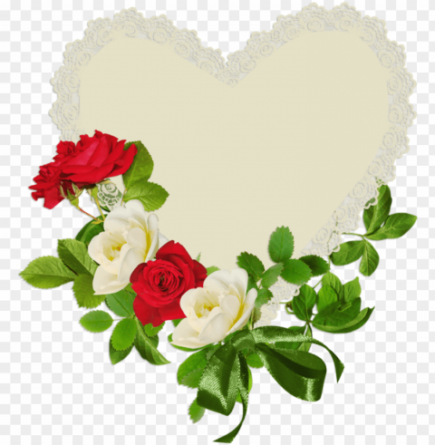 white rose clipart heart - love rose flower images free download Clear PNG