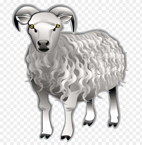 white sheep Transparent PNG images for printing PNG transparent with Clear Background ID f8bf929f