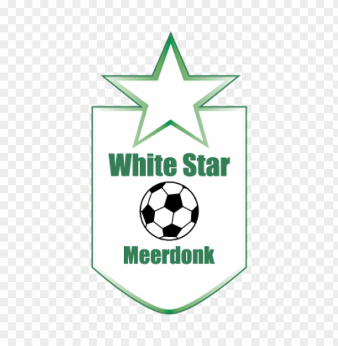 white star meerdonk vector logo ClearCut Background PNG Isolated Element