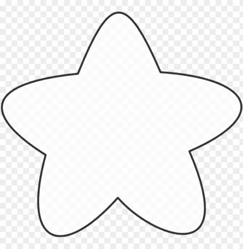 white star outline clip art at clker - star butterfly purse template Transparent PNG images for graphic design