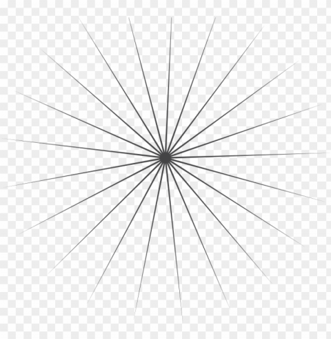white starburst - circle HighResolution Isolated PNG Image