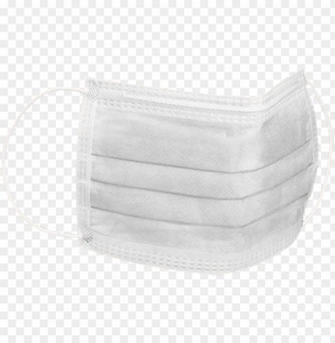 white surgical face mask PNG with no registration needed