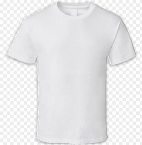 white t shirt front PNG transparent elements package