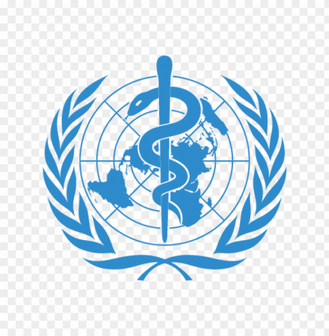 who world health organization logo vector free download Isolated Object on Transparent PNG