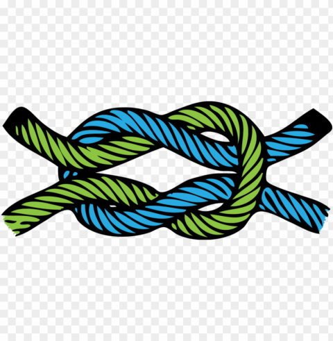 why a square knot any eagle scout can tell you that - scout rope knots Isolated Design Element on Transparent PNG