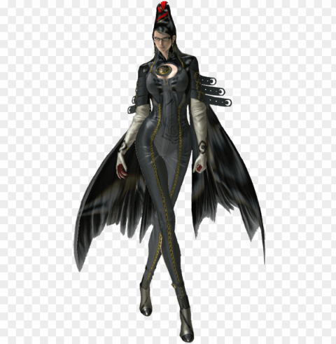 wii u3ds cloud strife - bayonetta game cosplay halloween costume PNG Image Isolated on Clear Backdrop