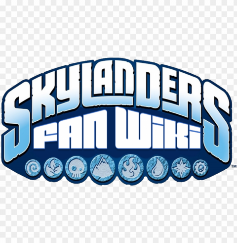 wiki logo - skylanders trap team title PNG with cutout background PNG transparent with Clear Background ID e51f7c94
