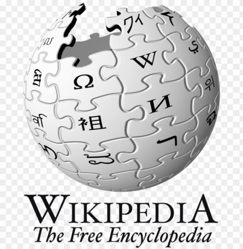 wikipedia logo PNG with clear background set