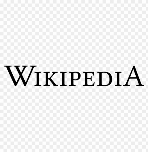 wikipedia logo no PNG with no background required