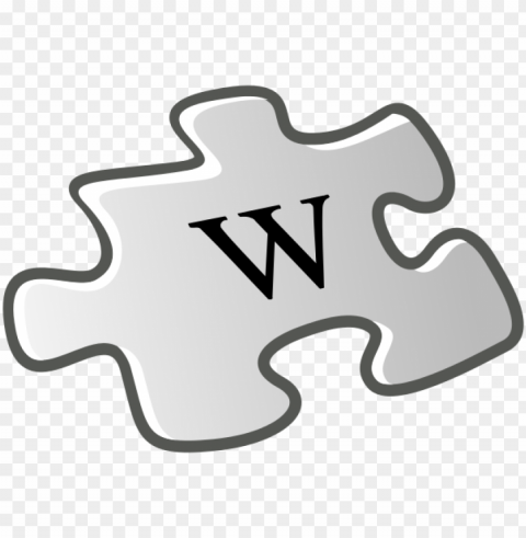wikipedia logo design PNG with Isolated Object