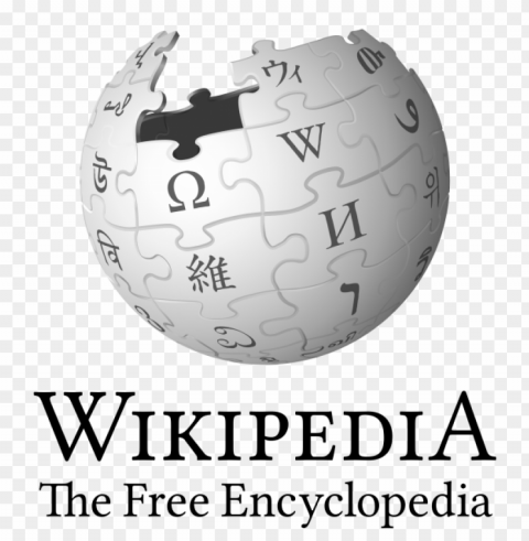 wikipedia logo hd Transparent Background Isolated PNG Character