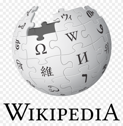  wikipedia logo transparent background PNG with alpha channel - 9cc80b74