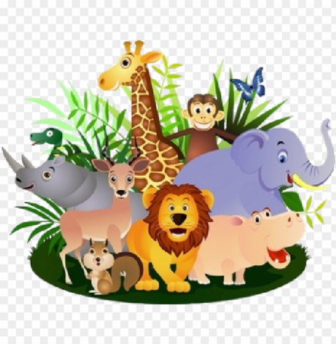 wild animals clipart - group of animals clipart Free PNG images with alpha channel variety