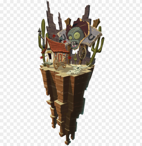 Wild West World Map Icon - Plants Vs Zombies 2 Its About Time PNG Download Free