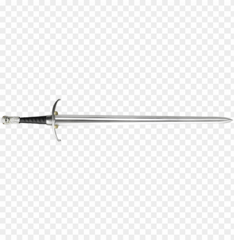 win jon snow's sword longclaw - game of thrones longclaw metal sword of jon snow PNG Image with Isolated Artwork