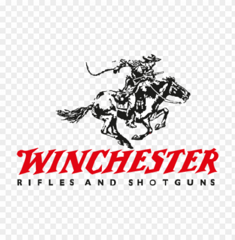 winchester vector logo download free Transparent PNG Isolated Graphic Detail