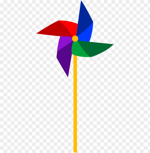 windmill clipart colourful - pinwheel clipart PNG for educational use
