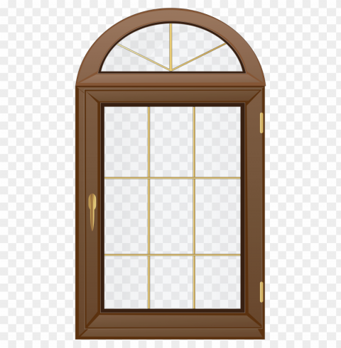 window Transparent Background Isolated PNG Illustration