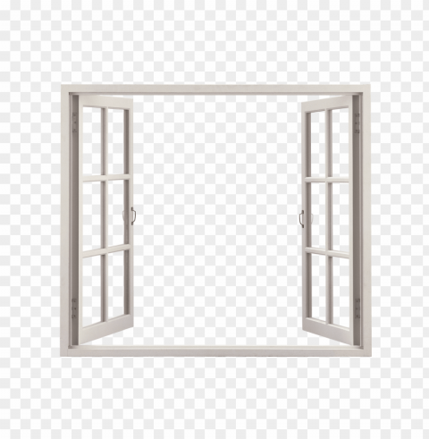 window Transparent Background Isolated PNG Item