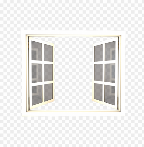 window Transparent Background PNG Isolated Illustration