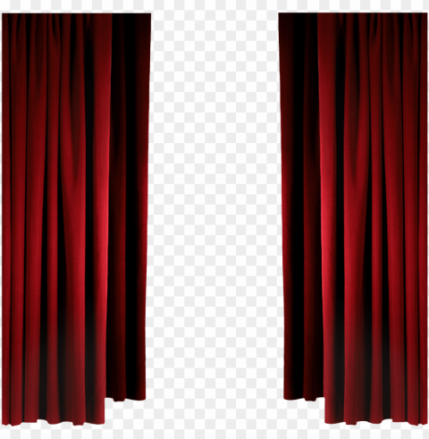 window with curtains - cortinas Transparent PNG Object with Isolation