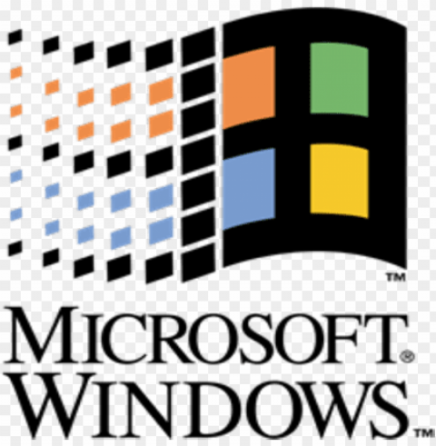 windows 95 logo - microsoft windows Alpha channel transparent PNG