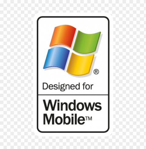 windows mobile vector logo PNG Isolated Subject with Transparency
