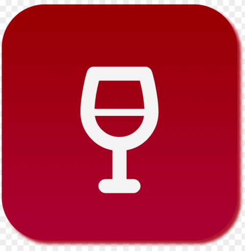 wine icon - icon เครอง ดม Clear Background Isolated PNG Object