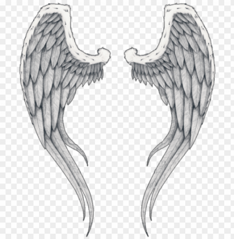 wings tattoos clipart images - angel wings tattoo HighQuality Transparent PNG Isolated Graphic Element