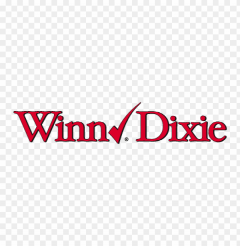 winn dixie logo vector Transparent Background Isolation in PNG Image