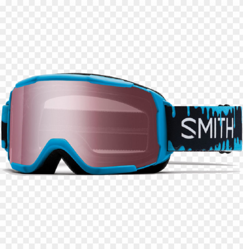 winter goggles kids smith daredevil over the glasses Transparent Background PNG Object Isolation