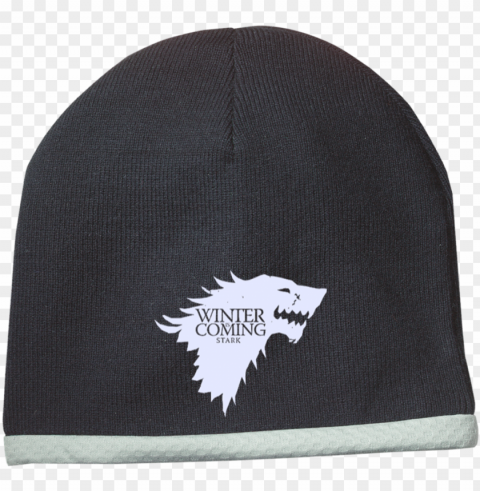 winter is coming stc15 sport-tek performance knit cap - winter is coming wallpaper iphone Isolated Artwork in HighResolution PNG