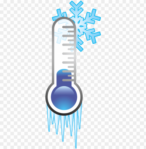 winter weather graphic - balance between hot and cold PNG file with alpha