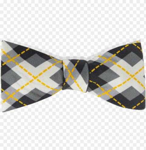 wired bow tie - plaid Transparent PNG Isolated Subject Matter