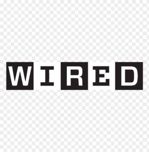 wired magazine logo vector free Clean Background Isolated PNG Object