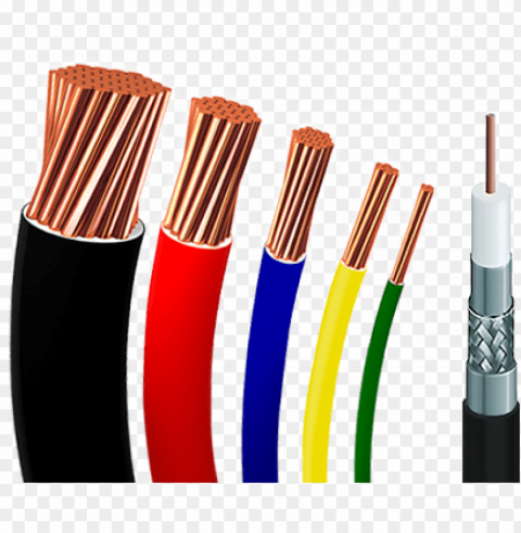 Wires  Cables - Electrical Cable Clear Background PNG Graphics